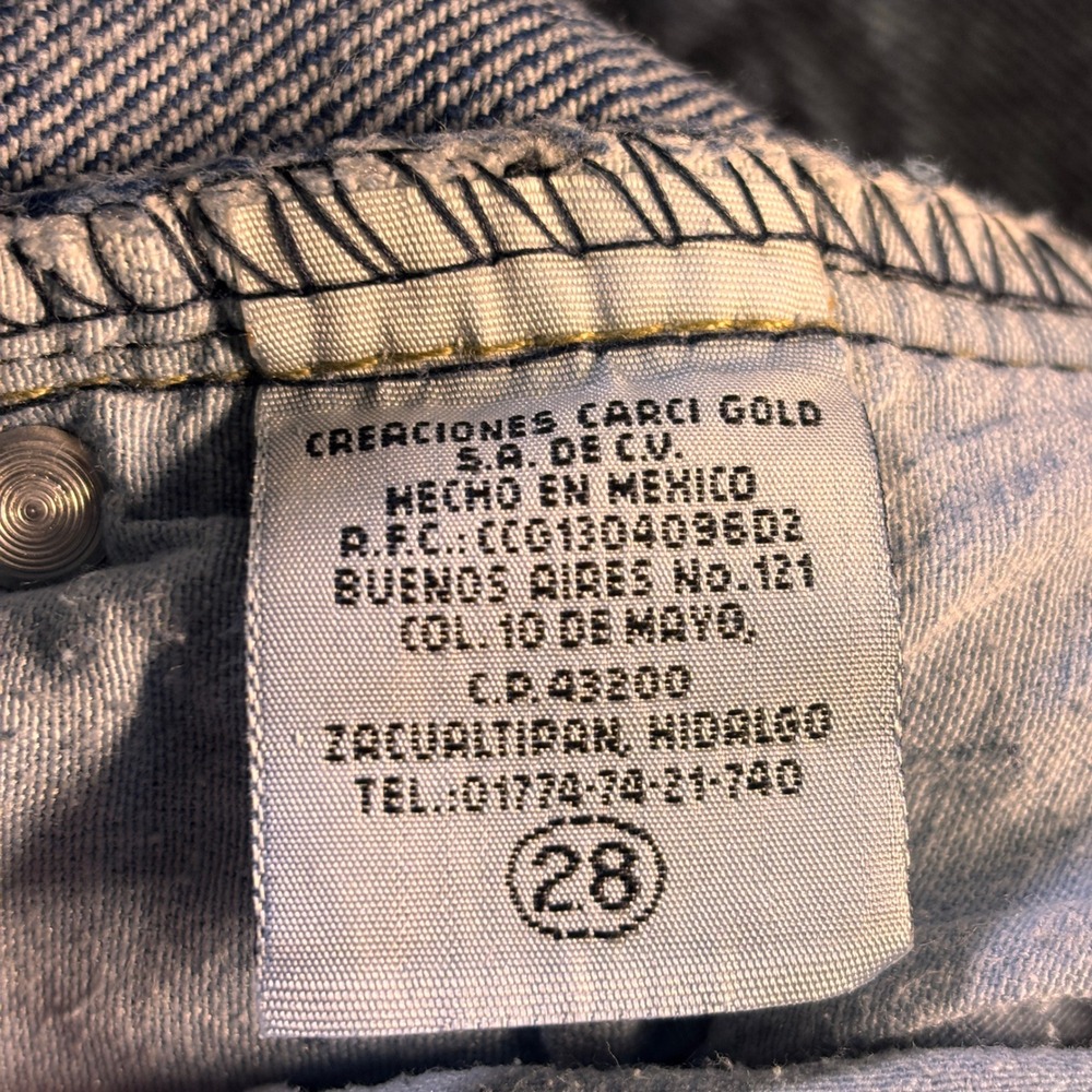 Levis 501 Mens Straight Leg Jeans Medium Wash Blue W30 L31 Made in Mexico - Picture 5 of 13